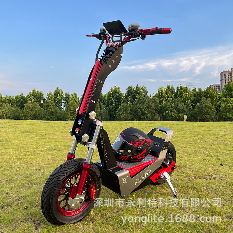 Factory direct sale 72V4000 watt super high power off-road electric scooter adult folding lithium battery electric vehicle Factory direct sale 72V4000 watt super high power off-road electric scooter adult folding lithium battery electric vehicle