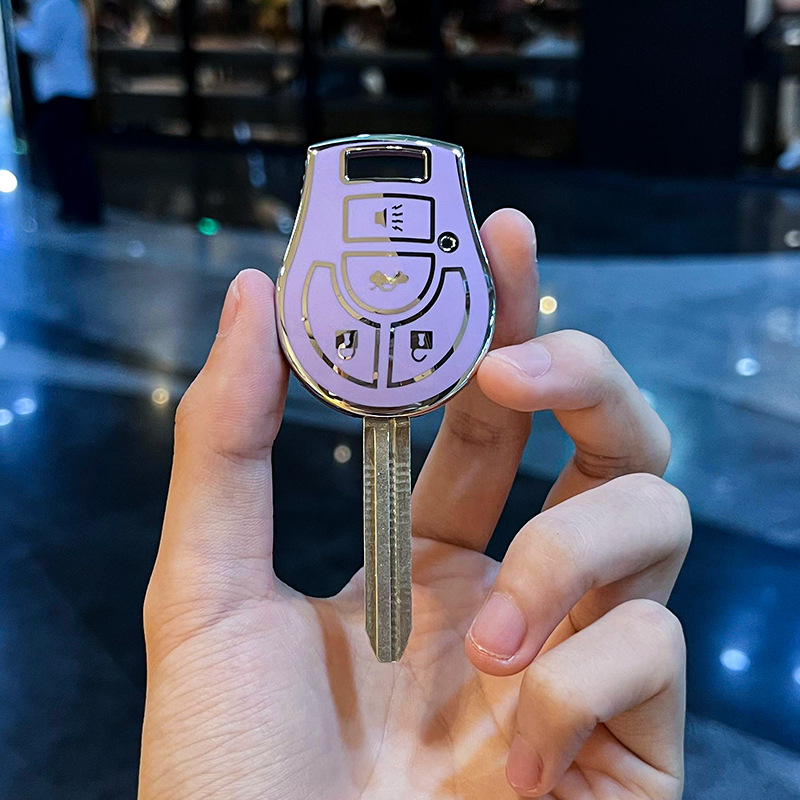 닛산 I-스트레이트 플레이트 4 키 [싱글 쉘 퍼플]