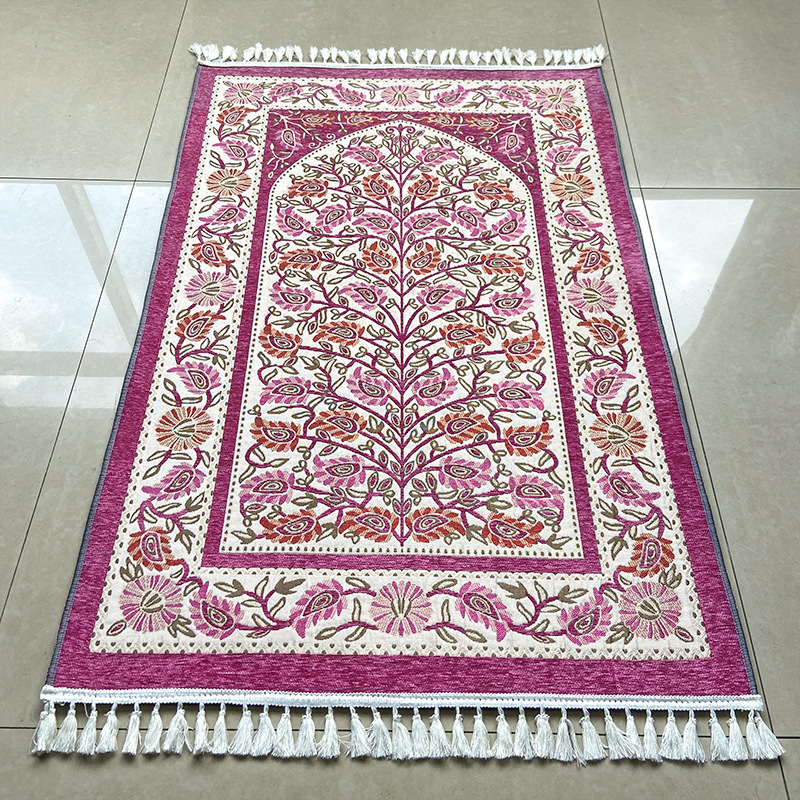 Islamic Muslim Worship Mats Hui Prayer Mat Worship Felt Mosque Carpet Ethnic Bedroom Chinese Floor Mat