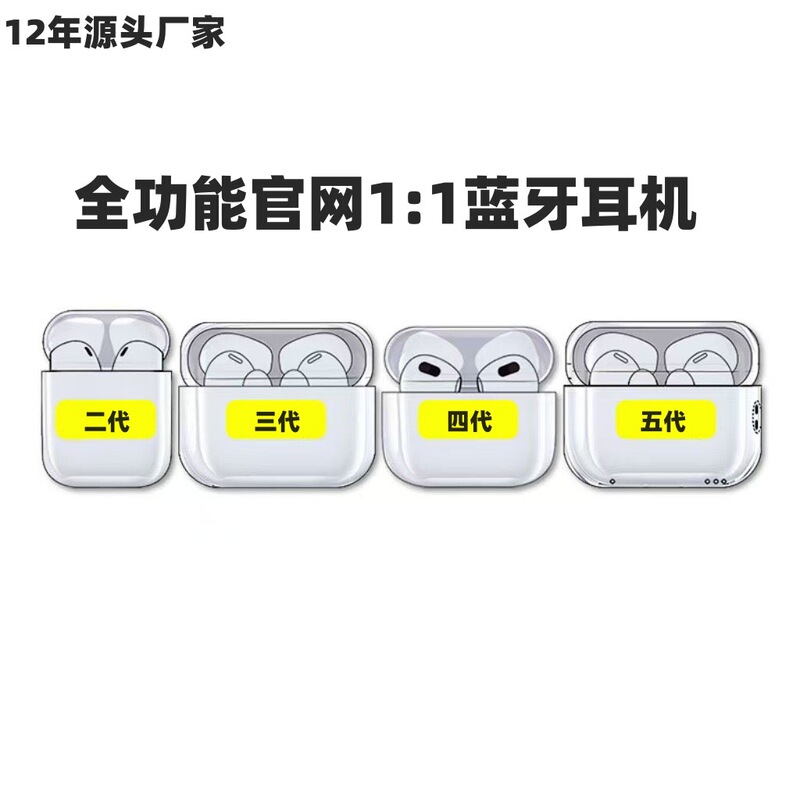 新型華強北bluetoothイヤホン無線TWS四五六七世代騒音低減クロスボーダー対外貿易熱売代理|undefined