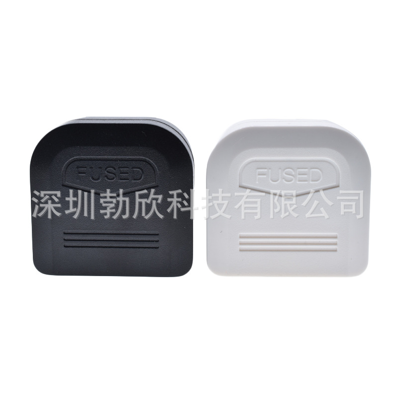 美标/国标两扁脚转英规三大方脚插头13A转换器 全铜欧盟CE认证