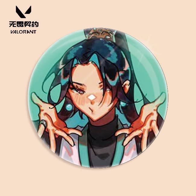 バージバッジ、Valorant、Jiefeng、Mudie、二次元周辺アクセサリー|undefined
