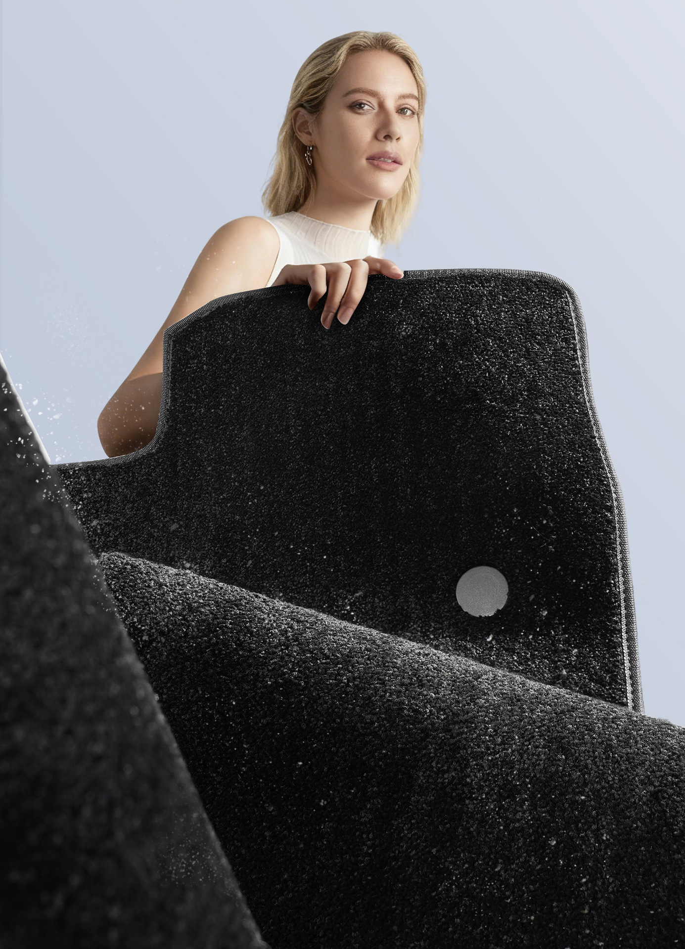 Suitable for Tesla Six-Seater Model Yl, Full Car Floor Mats, Tpe Floor Mats, Special Car Interior Accessories