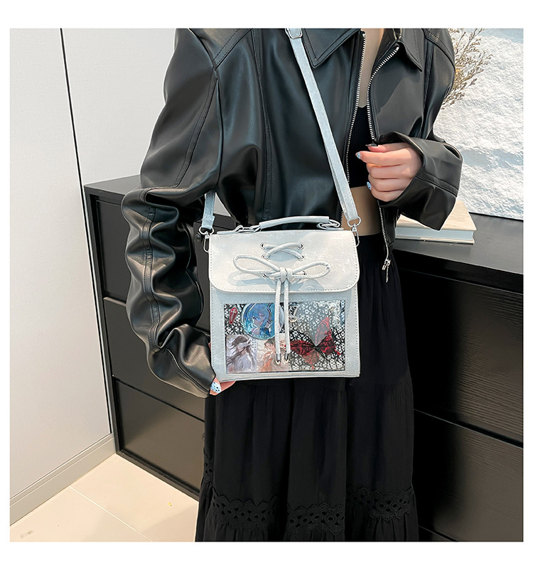 540g Weight Synthetic Leather Lining Material Sewing Thread Fashion Element Magnetic Buckle Closure Type Double Shoulder Straps Strap Type Functional Backpack Bags Type Casual, Daily Occasion Pu Leather Material Women's Backpack Backpack Color Block Pattern All Seasons Season Women's Gender Cute, Streetwear Style Square Shape Color Block Casual Daily Women's Backpack Functional Backpack 17