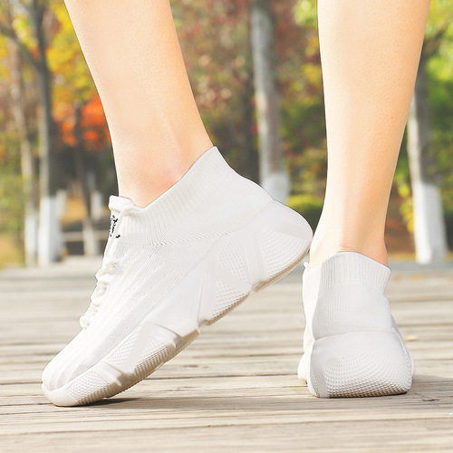 Niu Ba Dao shuffle dance shoes dance shoes fitness high elastic soft sole comfortable shoes 20828
