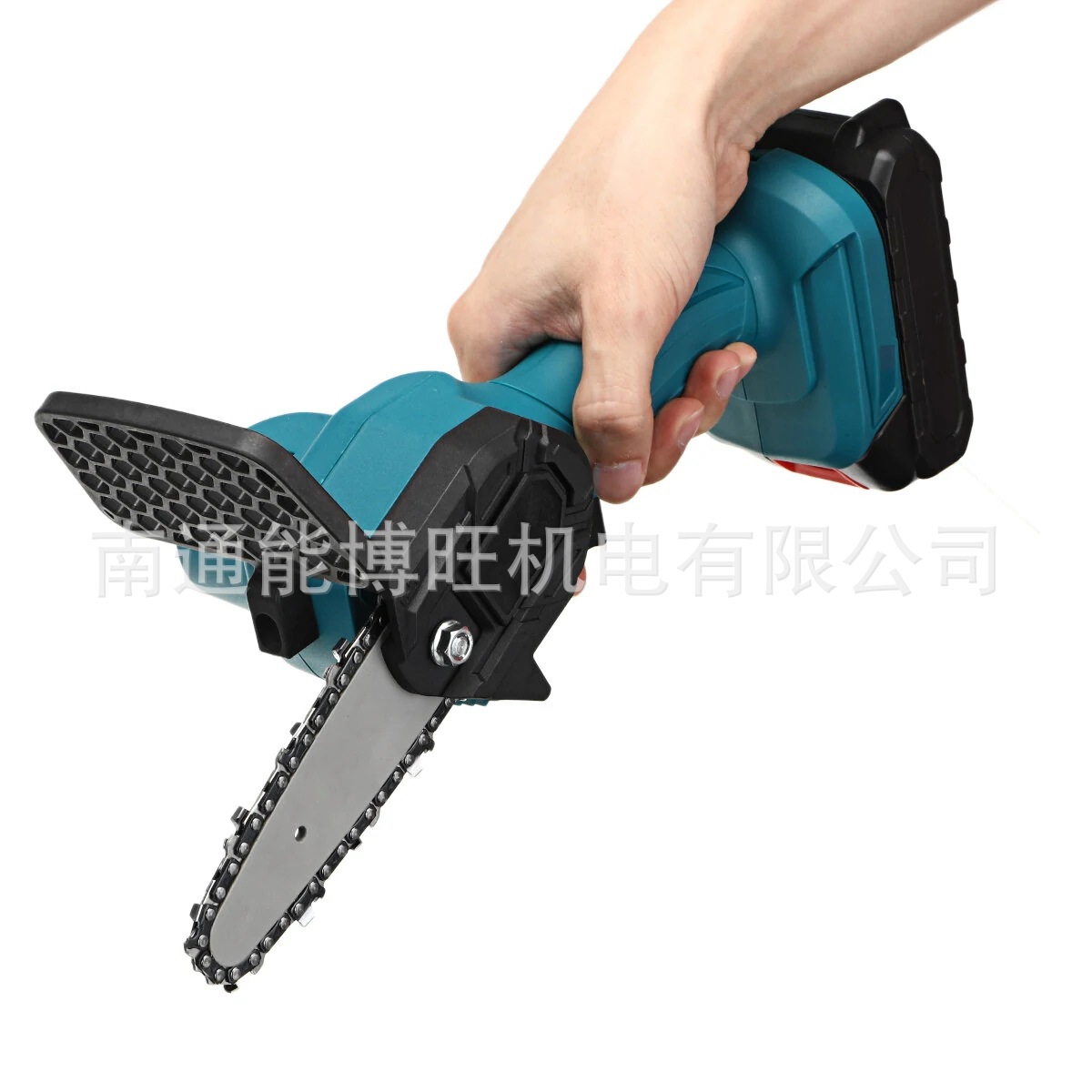 Sierra de cadena eléctrica portátil de 6 pulgadas mini drama de litio de 6 pulgadas Sierra de una sola mano de registro inalámbrico al aire libre vio cortar poda de árboles