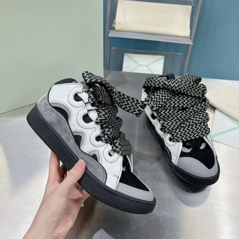 White shoes, shoelaces