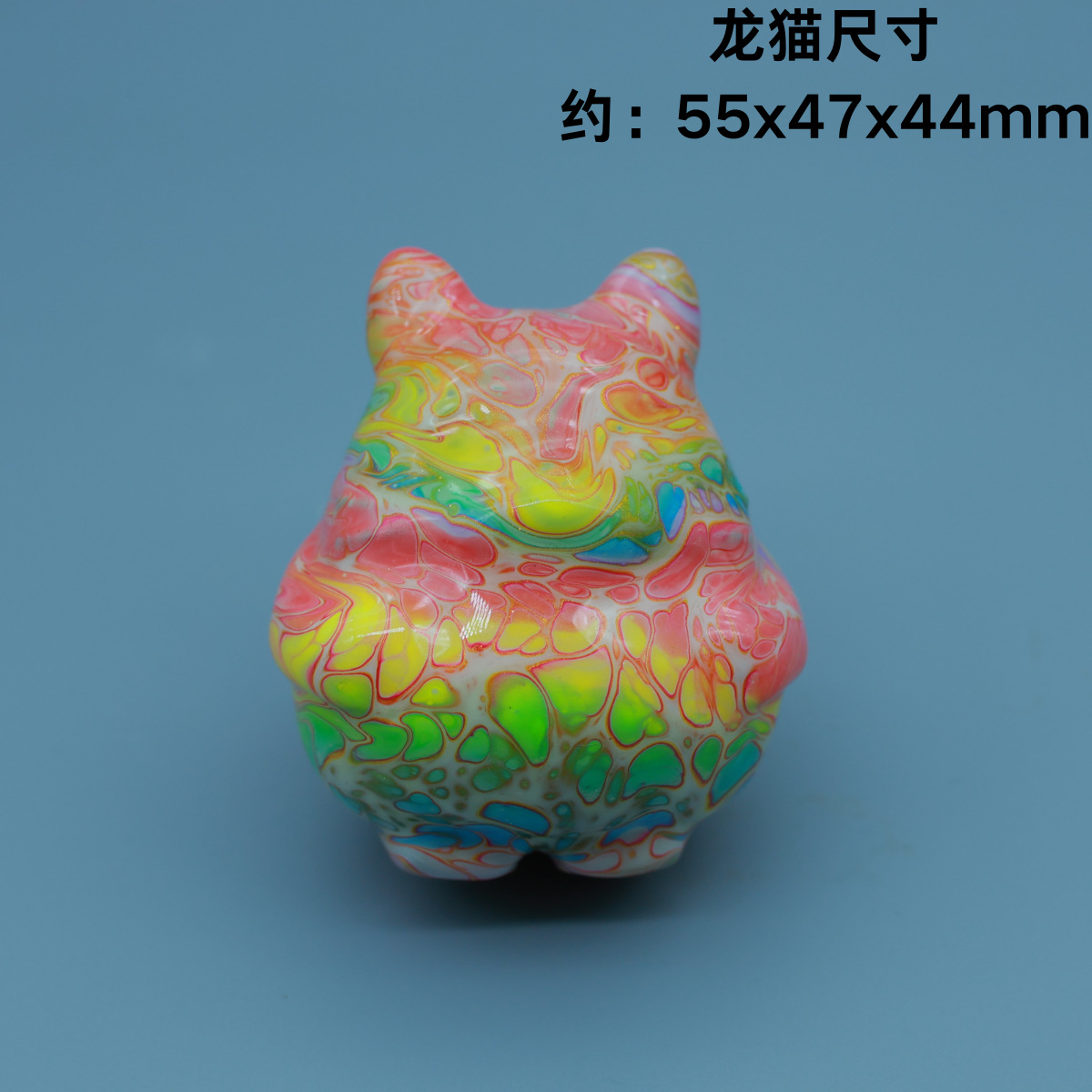 杭州霊隠漆猫シリーズ カラフルで可愛い猫 招き猫 漆塗り置物 文玩装飾