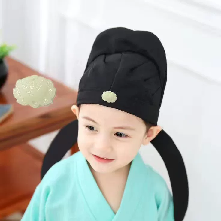 Hanfu for boys, hat, cloth book