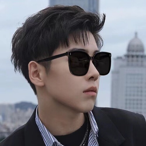 Men's Aviator Sunglasses Cool Style High-end Face-shaping Sunshade Sunglasses GM Men's Driving Fishing Versatile Glasses Bulk Wholesale