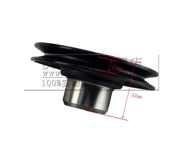 Polia de cigüeñal 9-12373-605-2 para carrete de montaje de motor Isuzu C240