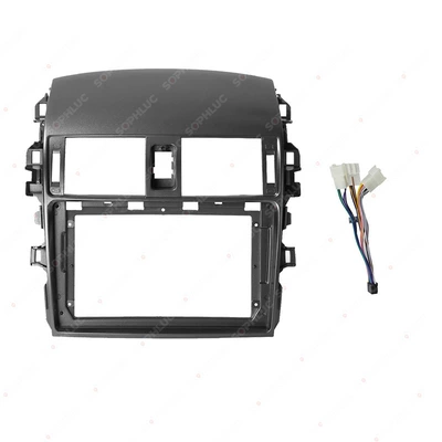Suitable for 06-13 Toyota Corolla Central Control Navigation Frame Android Navigation Versatile Frame Large Screen Panel (Other Car Video) - face-frame-wire