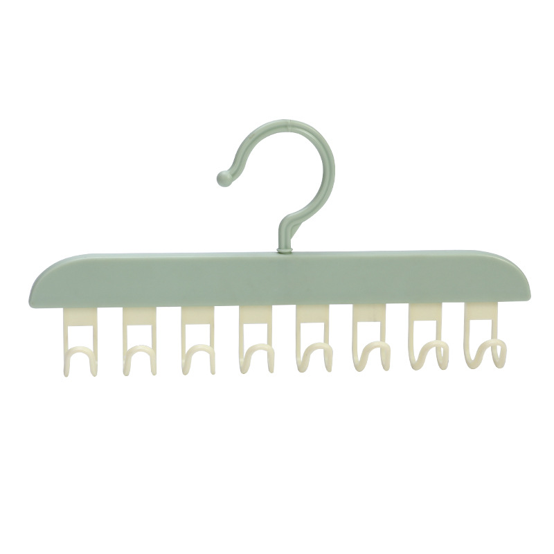 Yibiao hogar ocho-gancho de almacenamiento de la suspensión de la cocina percha fuerte adhesivo conveniente multi-funcional gancho de suspensión de aspecto alto percha