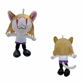 跨境新款 neco arc plush皮靴猫公仔 公主猫毛绒玩具宝可梦周边