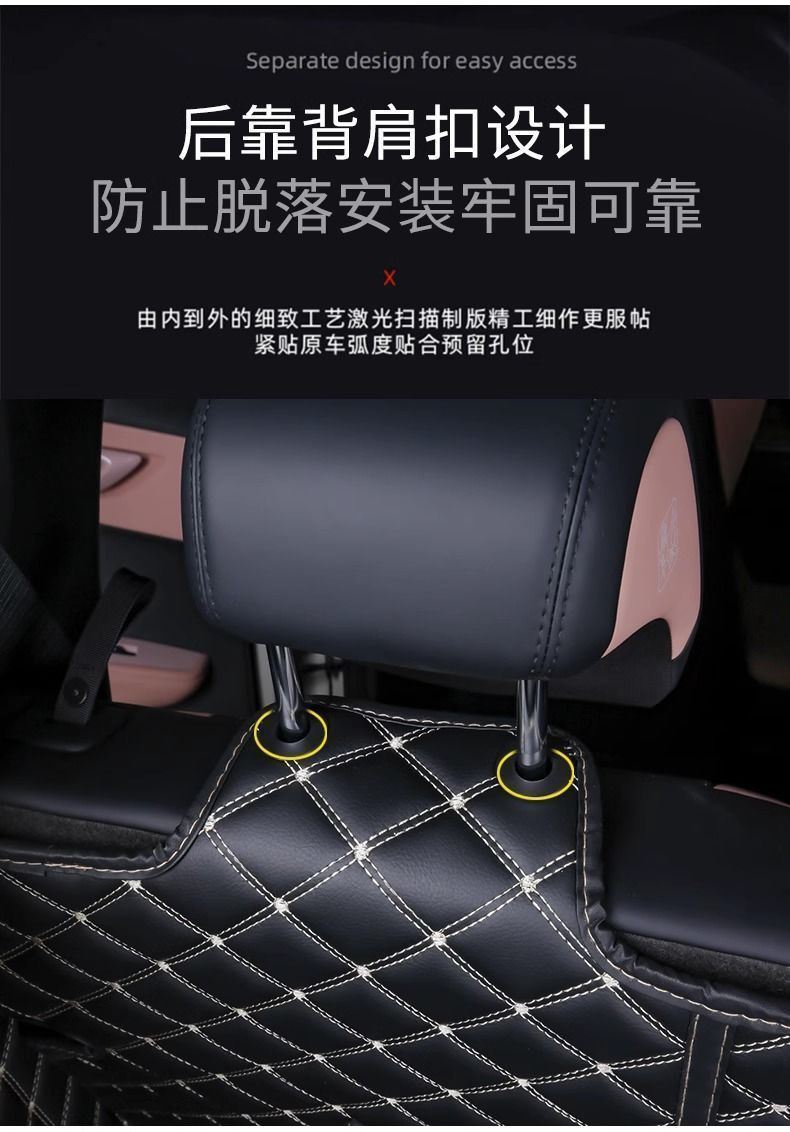 Suitable for BYD Seagull Trunk Mat Seagull Suitable Tail Mat Seagull Modified Interior Box Tail Mat Storage Box