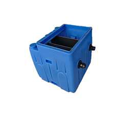 500L食堂油水分离器厨房排污专用全自动一体隔油提升设备PE材质