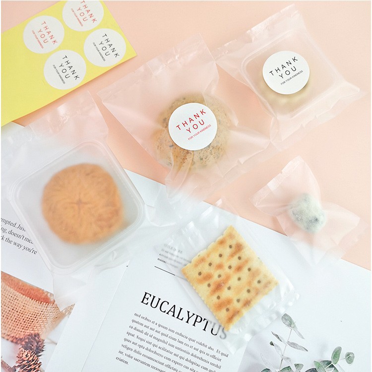 半透明磨砂机封袋 花茶月饼袋月饼蛋黄酥中封袋 饼干糖果包装袋