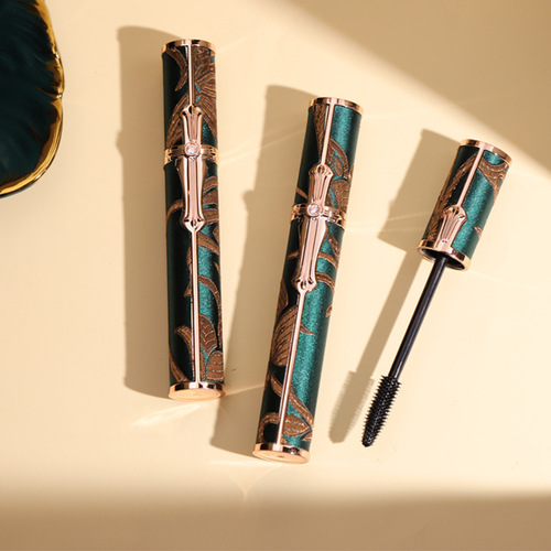 Makeup HOJO Peacock Feather Fan Curl Mascara Thick, Slender, Curly Mascara with clear roots, long-lasting, waterproof and non-smudged