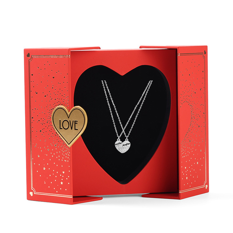 Qixi Día de San Valentín amor joyería caja collar traje anillo colgante joyería caja cumpleaños confesión regalo