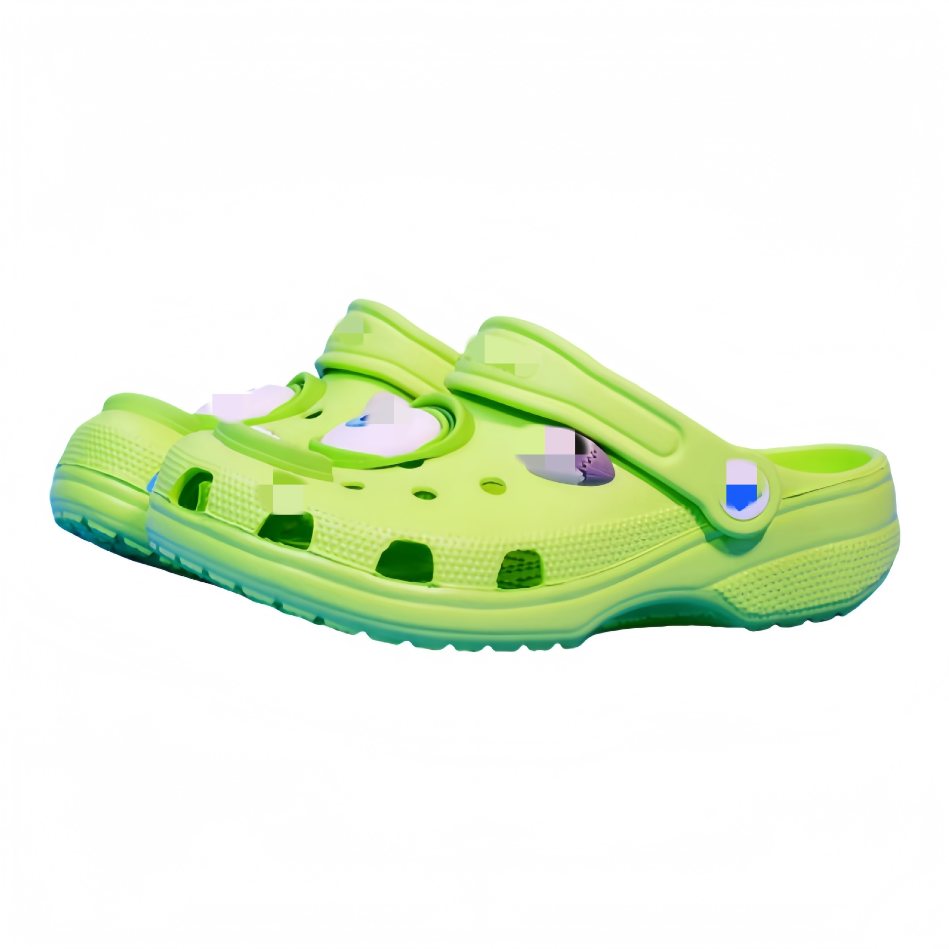 Jiajiacross Monstruo Power Company Michael Big Eyes Kids Hole zapatos zapatillas sandalias niños image 2