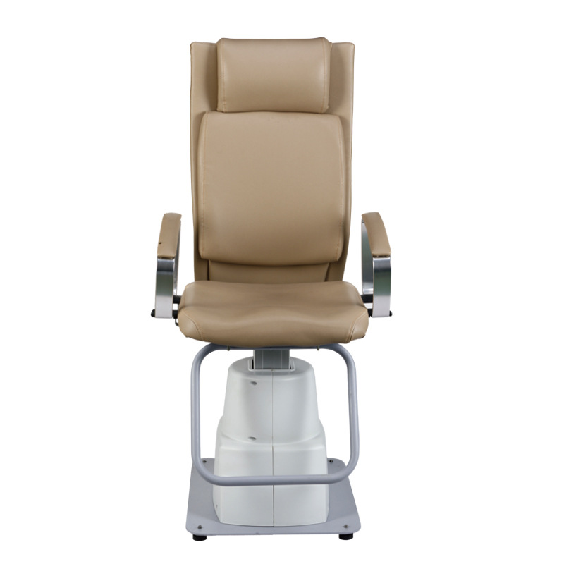 Weizhen WZ-AT-2 gafas equipo instrumento eléctrico Silla de elevación fijo apoyabrazos Silla de Optometría combinación Mesa Silla de elevación
