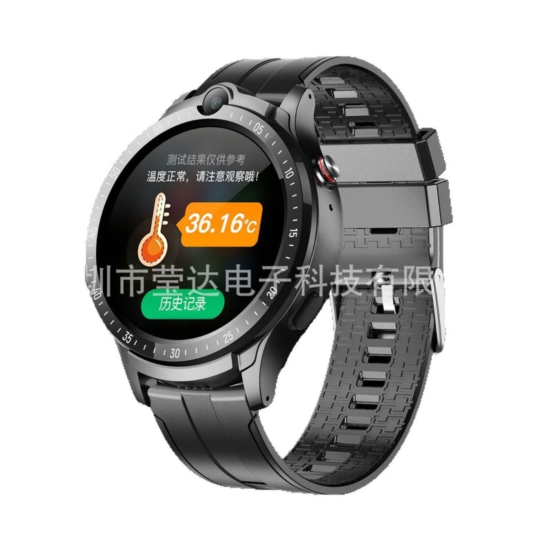 4G老人健康養老電話腕時計血圧心拍数体温測定スマート腕時計wifi測位ビデオ通話|undefined