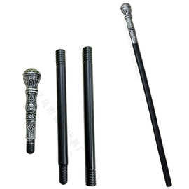万圣节武器道具狂欢节国王巫师权杖舞台演出服配件法老权杖古铜色
