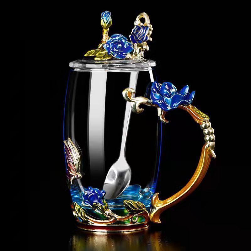 Vaso de vidrio tallado de mujer de estilo europeo, regalo creativo para el hogar, decoración del día de San Valentín, tazas de cubiertos, tazas de agua