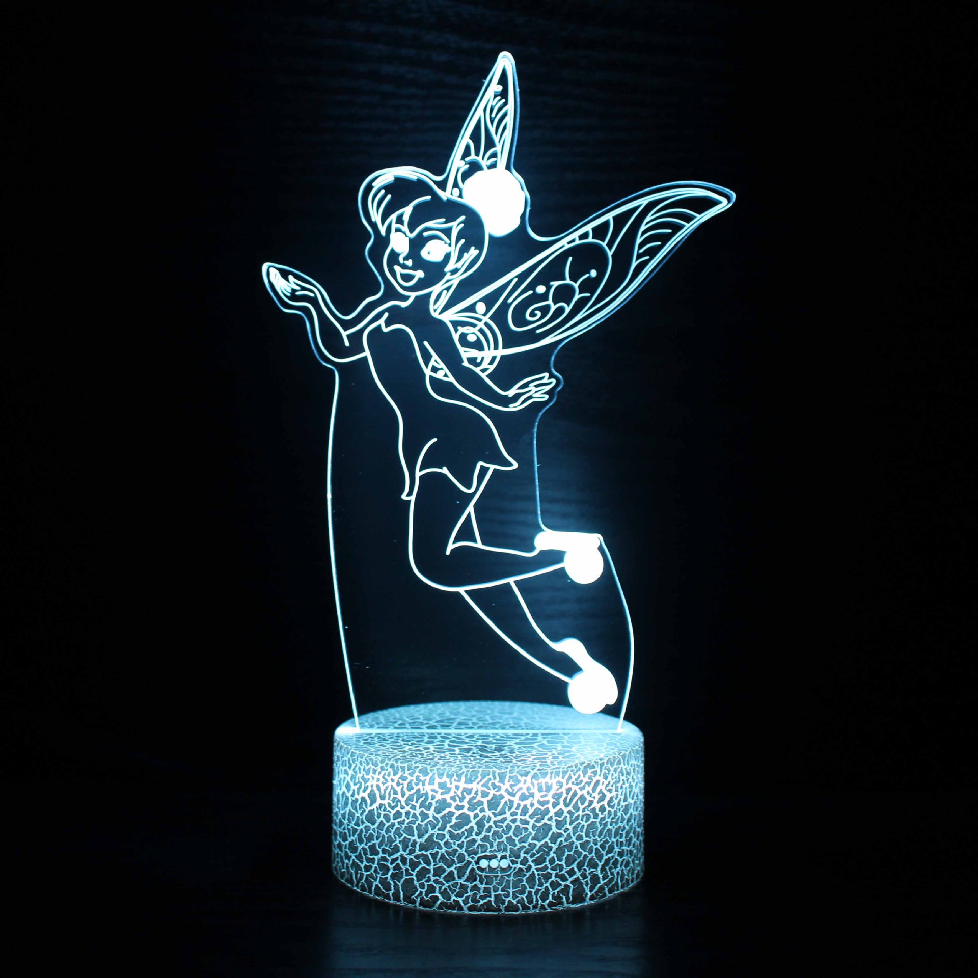 Luz de noche LED personalizada Jesús Virgen Ángel serie lámpara de mesa regalo creativo acrílico 3D noche luz al por mayor
