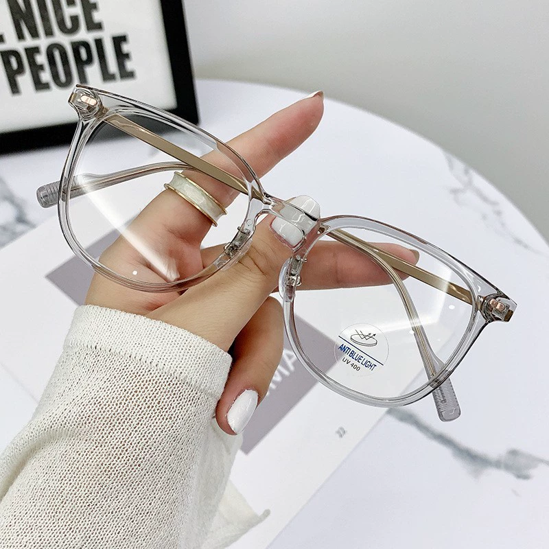 Retro glasses, Korean style, internet celebrity