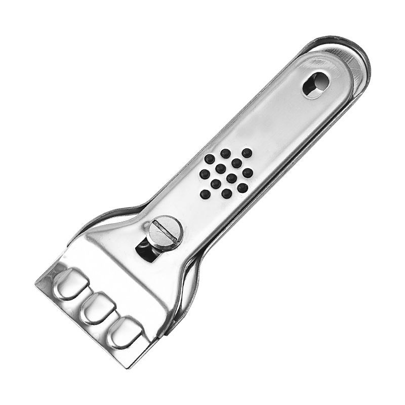 Pala de limpieza multifuncional pala de Limpieza de humos de acero inoxidable pala de limpieza de aceite de azulejos de cocina en stock pala de hielo