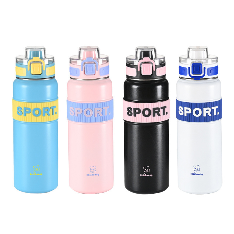 Taza de acero inoxidable de gran capacidad portátil de doble bebida taza de aislamiento frío al aire libre portátil alumno kettle deportivo al por mayor