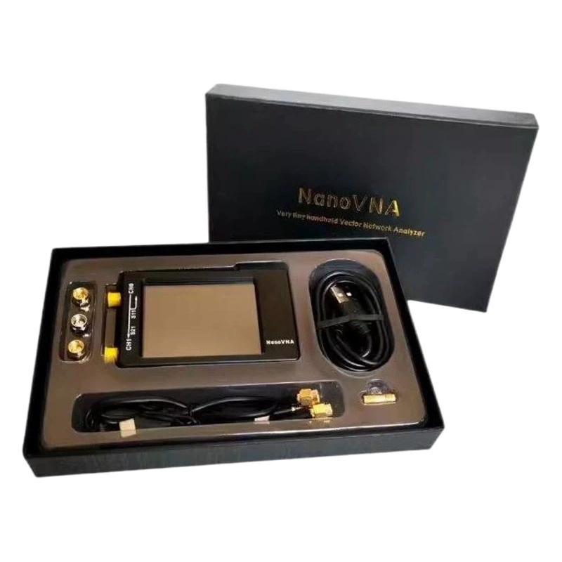 NanoVNA-H HF VHF UHF УФ векторный сетевой анализатор антенный анализатор 2,8-дюймовый ЖК-дисплей
