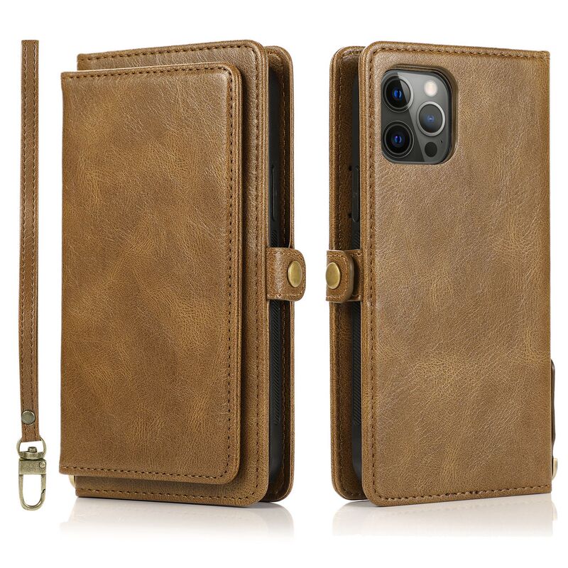Suitable for Iphone18 Flip-Top Card-Inserting Phone Leather Case, Samsung S26U Wallet, Detachable Magnetic Card Holder Protective Case Suitable for Iphone18 Flip-Top Card-Inserting Phone Leather Case, Samsung S26U Wallet, Detachable Magnetic Card Holder Protective Case