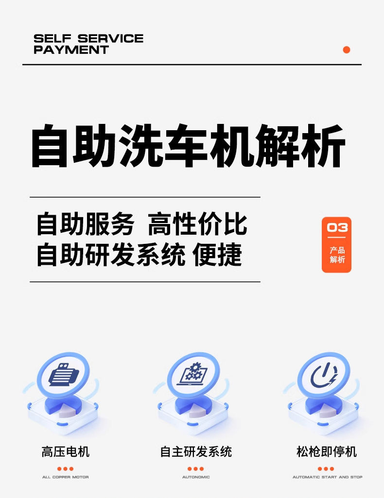 Ai Intelligent Voice Car Washer Soft Water Device Foam Gun Scan Code Payment Unattended Car Washer Is the First Choice for Entrepreneurs