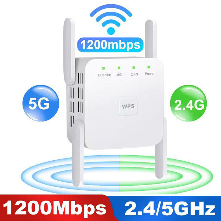 AC1200M dual band repeater wireless signal amplifier 5G high power extender wifi Repeater AC1200M dual band repeater wireless signal amplifier 5G high power extender wifi Repeater