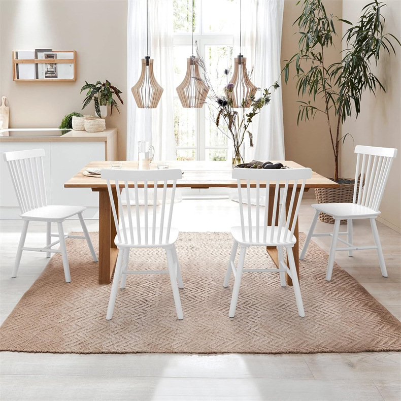 Amazon Windsor Silla de comedor de madera maciza Silla de respaldo Silla de comedor Silla de comedor Silla de comedor Windsor Dining Chair image 5