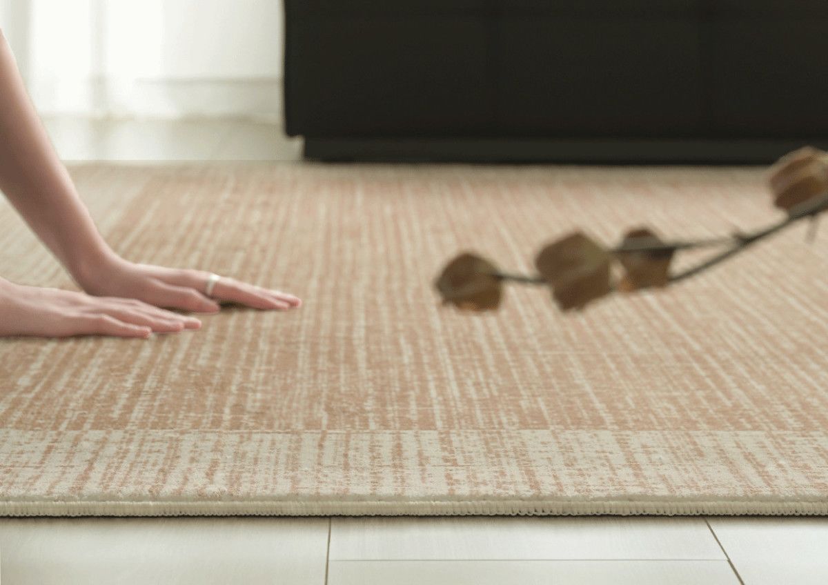 Cream Carpet 2025 New Model Living Room Floor Mat, Washable, Wear-Resistant, Waterproof, High-End Modern Bedroom, Formaldehyde-Free, Non-Slip