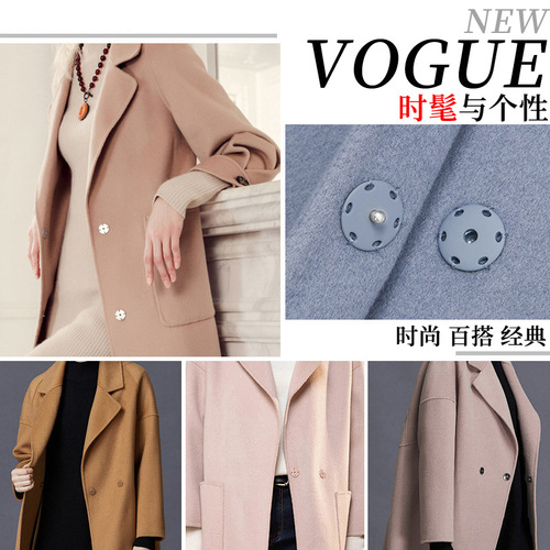 High-end colored metal hand-stitched invisible zipper fasteners for coats, shirts, sweaters, and small buttons wholesale