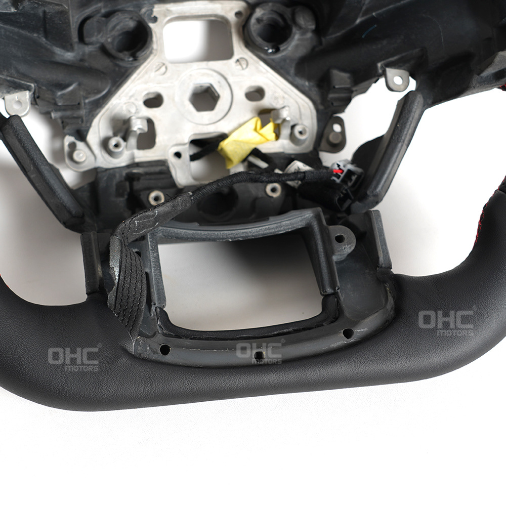 Cross-Border Hot-Selling Product Suitable for 15-20 Ford F150 Raptor Full Leather Car Steering Wheel Modification
