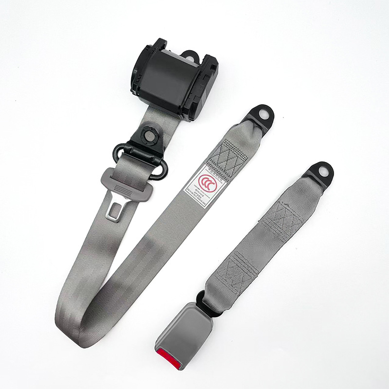 Серое маленькое стальное кольцо для электрофореза, черная лямка K3+45см.