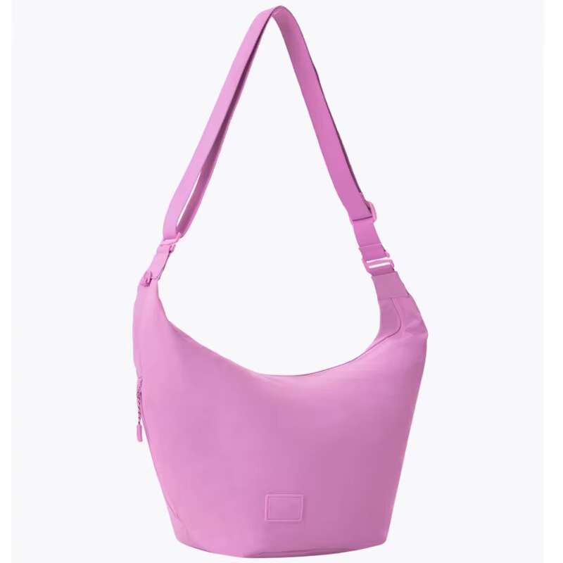 Production of Sling Handbags, Nylon Tote Bags, Crossbody Shoulder Hobo Bags, Medium-Sized Nylon Crescent Bags, Women's Bags