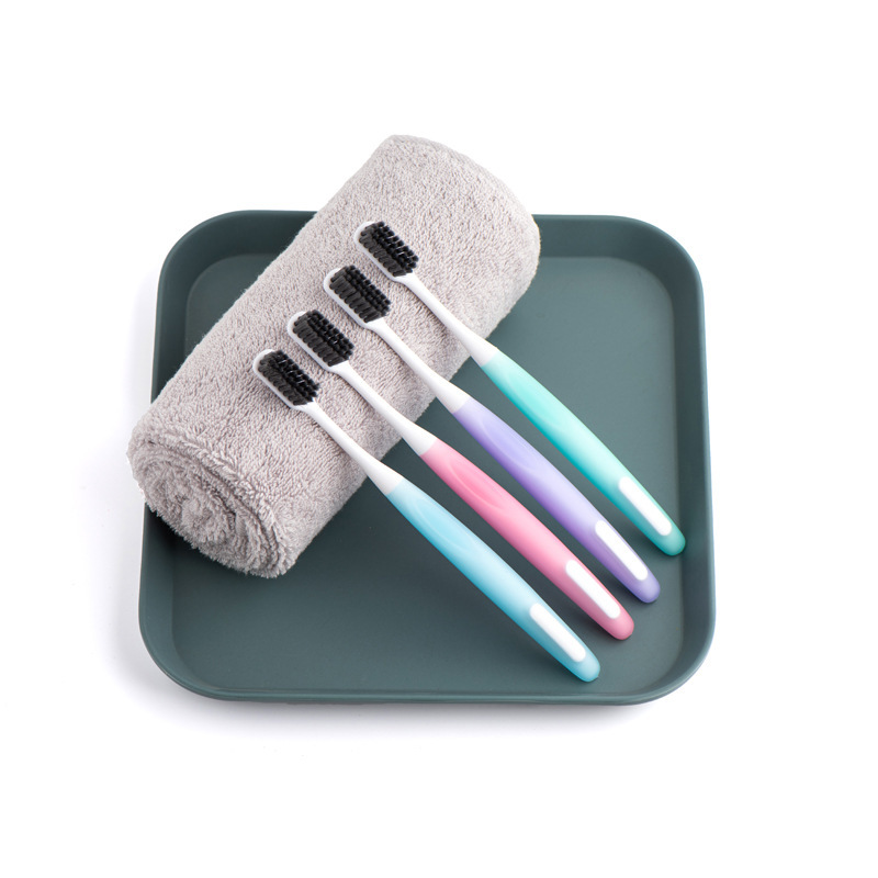 Wholesale Soft-Bristled Toothbrushes for Adults, Simple Wide-Head Toothbrushes, Individually Packaged, Tiktok Trending Bamboo Charcoal Toothbrushes Wholesale Soft-Bristled Toothbrushes for Adults, Simple Wide-Head Toothbrushes, Individually Packaged, Tiktok Trending Bamboo Charcoal Toothbrushes