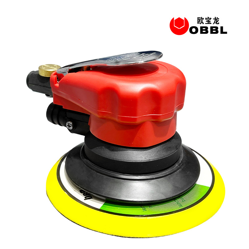 欧宝龙气动打磨机工业级高速汽车打蜡抛光吸尘磨光机跨境义乌热销