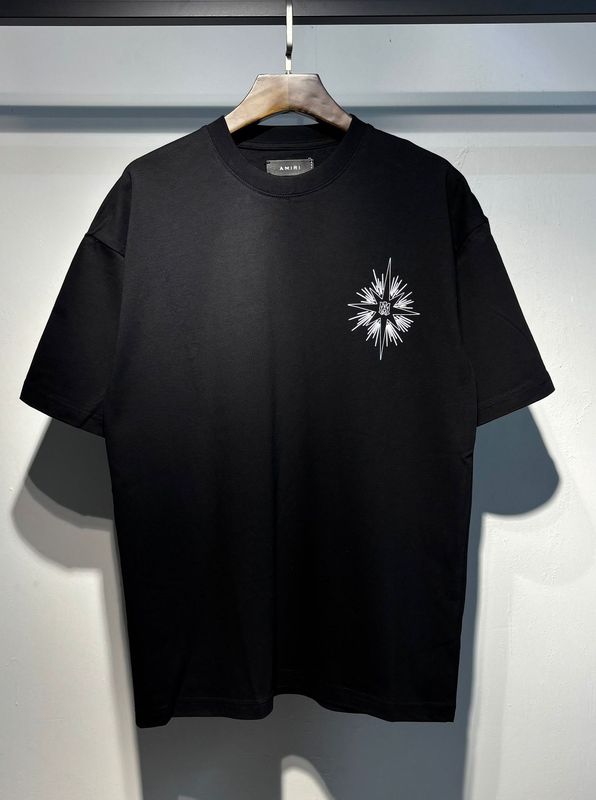 貿易クロスAm新文字クラシックプリント半袖男女同型カップルTシャツiri夏高iri製品タイプ|undefined
