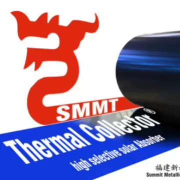 太阳能光热选择性蓝膜平板集热器源头厂家平板太阳能锁热采暖热水