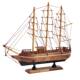 Handmade DIY Creative Simple Wooden Sailboat No Canvas Ornaments Valentine's Day to Send Girlfriend Rich Flower Local Hero Sailboat