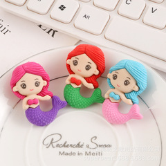 Cartoon Mermaid Assembled Eraser Cute Creative Primary School Student Stationery Modification Eraser Kindergarten Gift Manufacturer