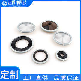 定制圆形内绕小毛刷线材线墩板材清洁线管密封除锈空心防静电圆刷