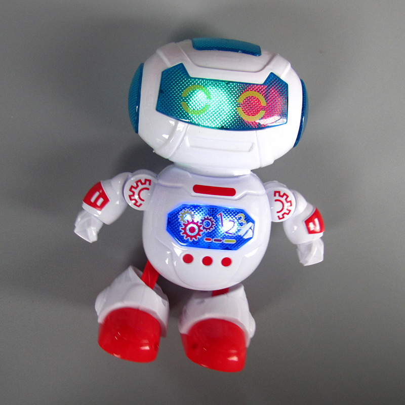 Transfronterizo nuevo robot de baile eléctrico música Luz Espacio robot de baile modelo puesto de suministro al por mayor